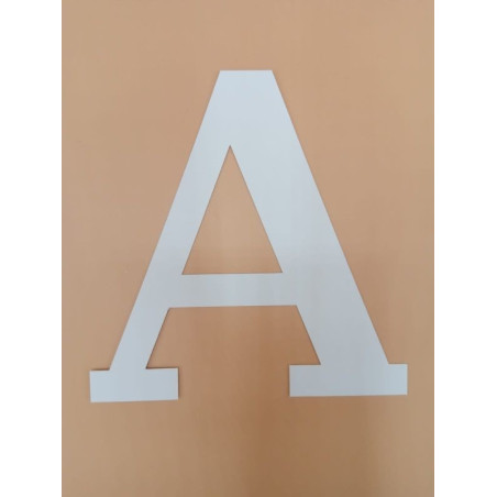 Lettera decorativa A4 18 cm