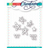 Fustella metallica Mini stelle moderne