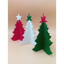 Fustella A4 Albero e stella 3D