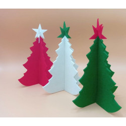 Fustella A4 Albero e stella 3D