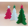 Fustella A4 Albero e stella 3D