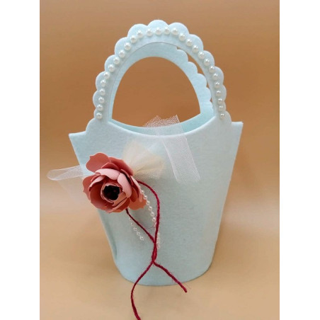 Fustella A4 Borsa con Fiori 3-D