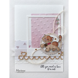 Fustella metallica Marianne Design Collectables Eline's kitten
