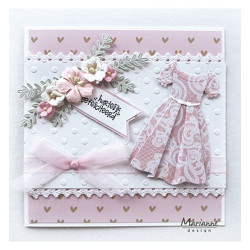 Fustella metallica Marianne Design Collectables Dress