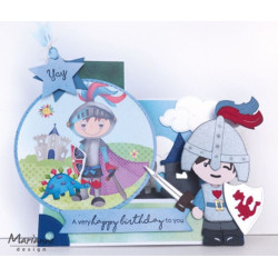 Fustella metallica Marianne Design Creatables Kim's Buddies knight
