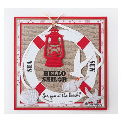 Fustella metallica Marianne Design Creatables Nautical Set