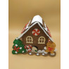 Fustella A4 doppia + L Casetta gingerbread e cornice maxi