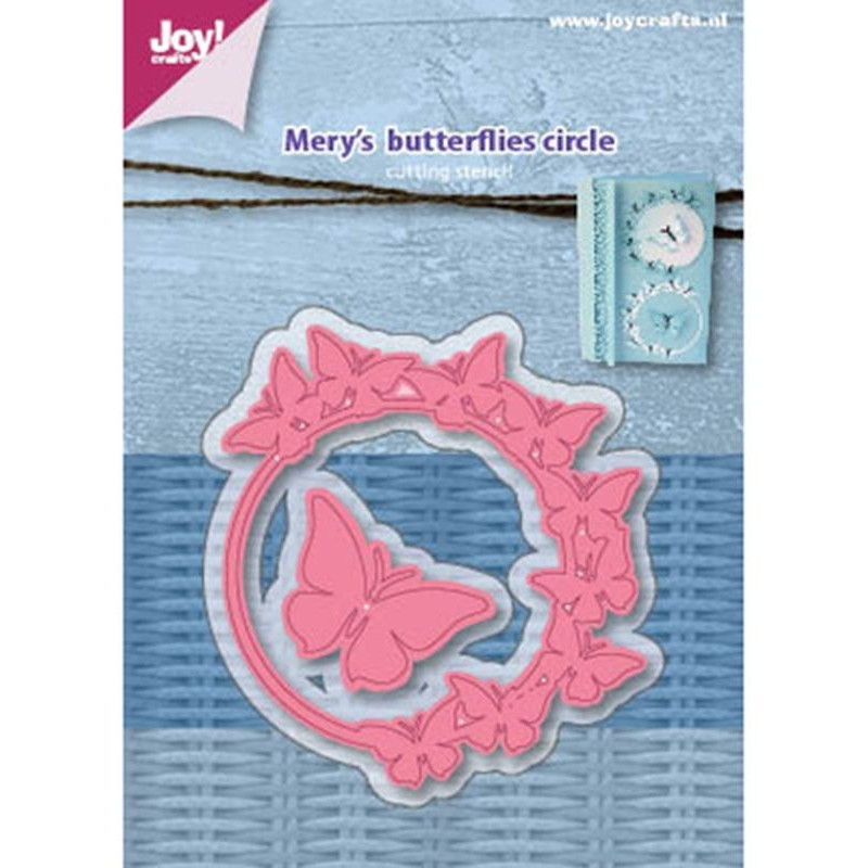 Fustella metallica Joy! Crafts Cutting stencils - Mery butterfly