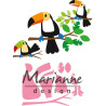 Fustella metallica Marianne Design Collectables Eline's Toucan