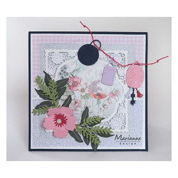 Fustella metallica Marianne Design Craftables Lanterns set