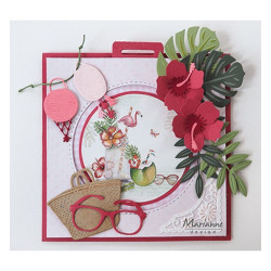 Fustella metallica Marianne Design Craftables Lanterns set