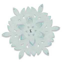 Fustella Sizzix Bigz Snowflake decoration