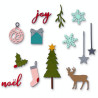 Fustella Sizzix Thinlits Festive Set by My Life