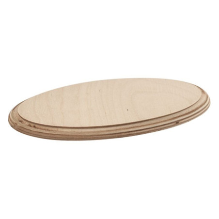 Base di legno ovale 240x140