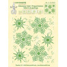 Embossing folder Leane Creatief Snow medallion