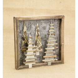 Box quadrato in legno 200x200