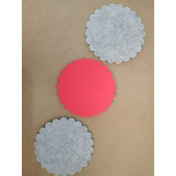 Fustella Sizzix Bigz Clear circle scallop