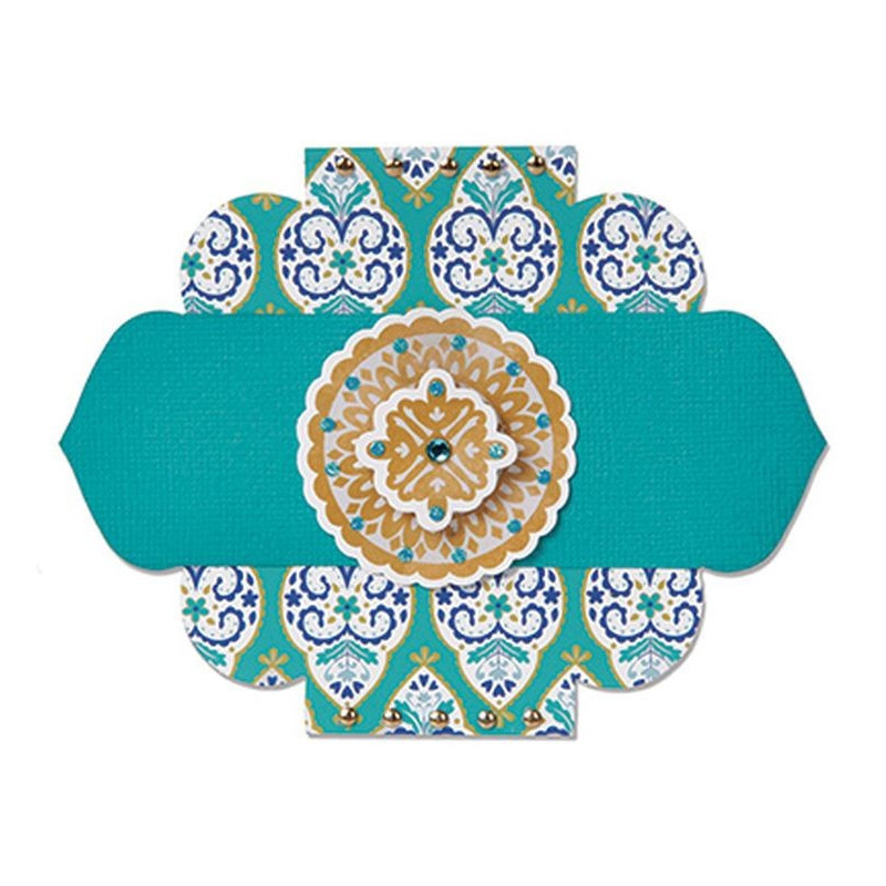 Fustella Sizzix Bigz Label Kasbah