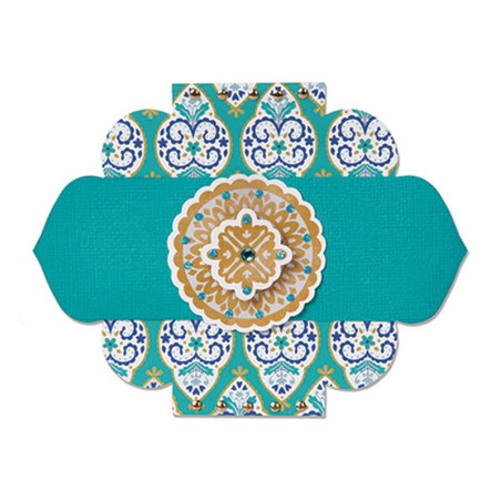 Fustella Sizzix Bigz Label Kasbah