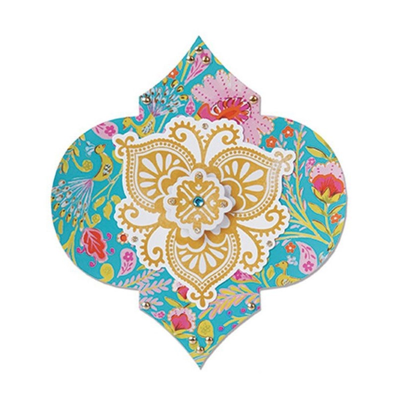 Fustella Sizzix Bigz Label Moorish
