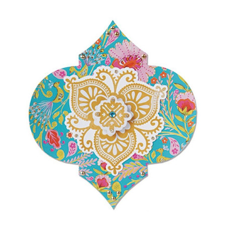 Fustella Sizzix Bigz Label Moorish