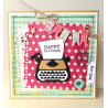 Fustella metallica Marianne Design Collectables Eline's typewriter
