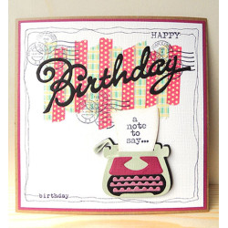 Fustella metallica Marianne Design Collectables Eline's typewriter