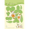 Fustella metallica Leane Creatief flower 012 Orchid