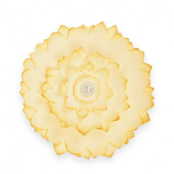Fustella Sizzix Bigz Dahlia by Emily Tootie