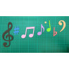 Fustella L Note musicali
