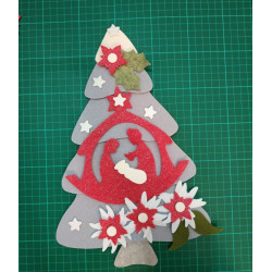 Fustella A4 Albero di Natale componibile