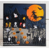 Fustella metallica Marianne Design Creatables Witch on broomstick