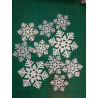 Fustella XL Albero 3D di fiocchi di neve