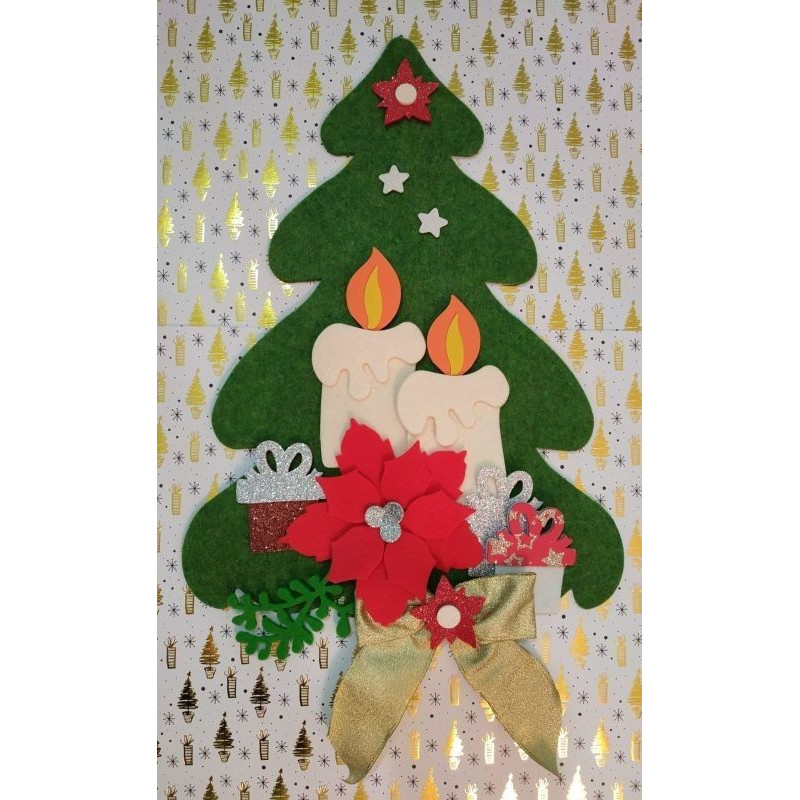 Fustelle Stencil Natalizie 11pz - Albero Di Natale, Renna E Merry Christmas Per Fai Da Te - Foto 4
