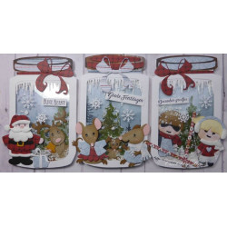 Fustella metallica Marianne Design Creatables snowy icicles
