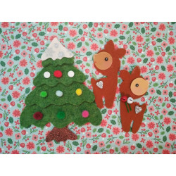 Fustella XL Guanti Ginger Albero e Renne