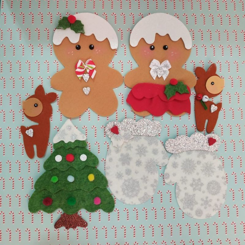 Fustella XL Guanti Ginger Albero e Renne