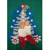 Fustella XL Albero stelle e stella alpina