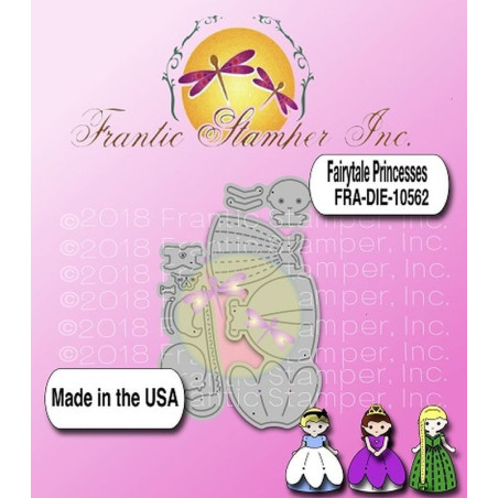 Fustella metallica Fairytale Princesses