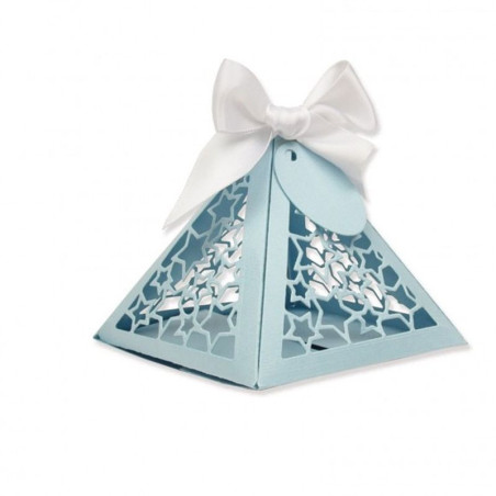 Fustella Sizzix Thinlits set triangle gift box