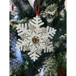 Fustella XL Albero 3D di fiocchi di neve