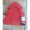 Fustella A4 Doppio Albero di Natale