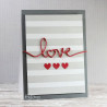 Fustella metallica Scritta Love
