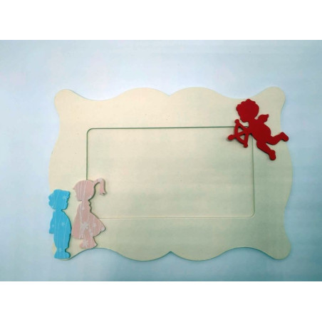 Fustella M Bimbi Innamorati e Cupido