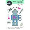 Fustella Sizzix Thinlits 50s Robot