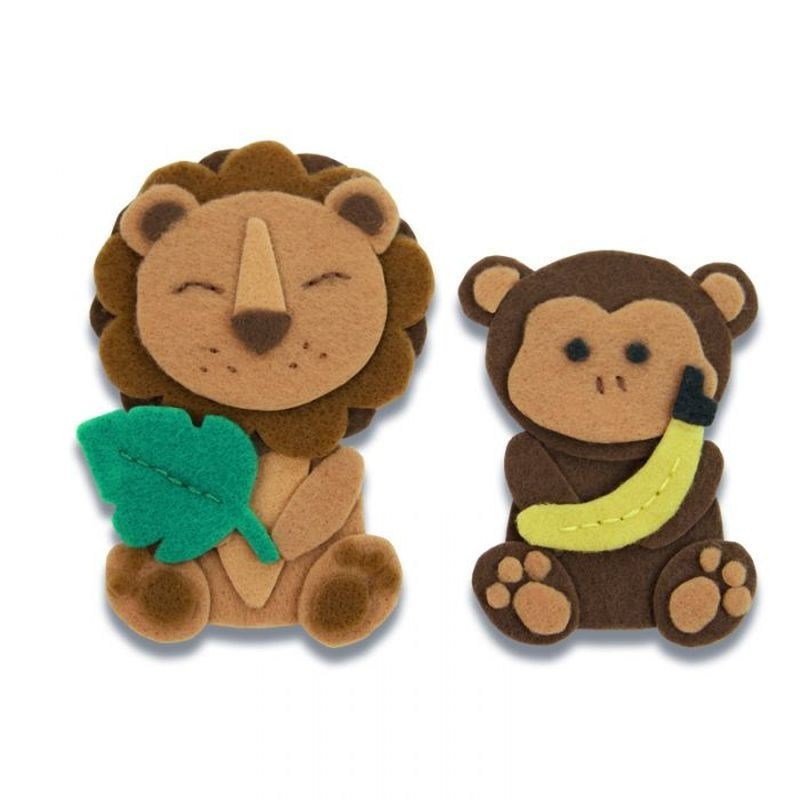 Fustella Sizzix BIGz L Jungle Animals