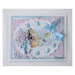 Fustella metallica Marianne Design Creatables Heart pins (set of 2)