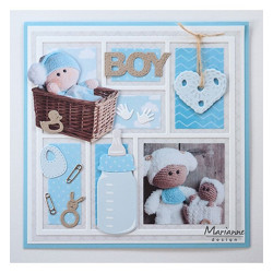 Fustella metallica Marianne Design Creatables Baby Bottle