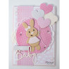 Fustella metallica Marianne Design Creatables Baby text boy & girl
