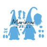 Fustella metallica Marianne Design Creatables tomte gnome